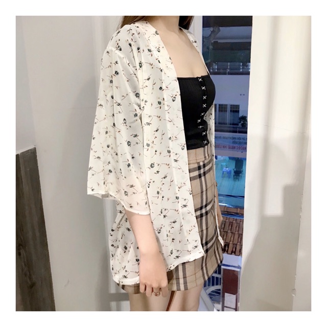 Áo Kimono Hoa Siêu Phẩm new | BigBuy360 - bigbuy360.vn