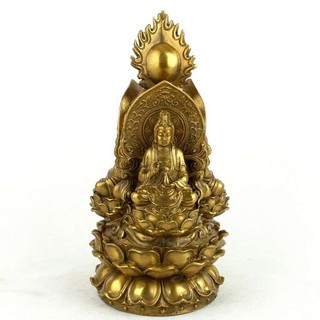 Tượng tam phật bột đá màu