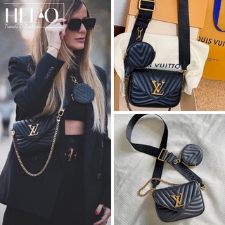 (Fullbox VIP) Túi đeo chéo LV New wave multi pochette Siêu cấp _ HE372 ( Ảnh Shop Chụp)