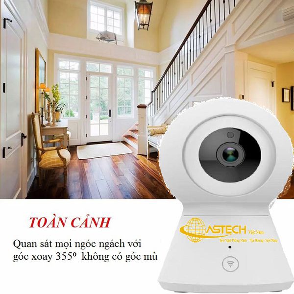 Camera giám sát 𝑭𝑹𝑬𝑬𝑺𝑯𝑰𝑷 Camera wifi thông minh TUYSMART  FULL HD 1080P