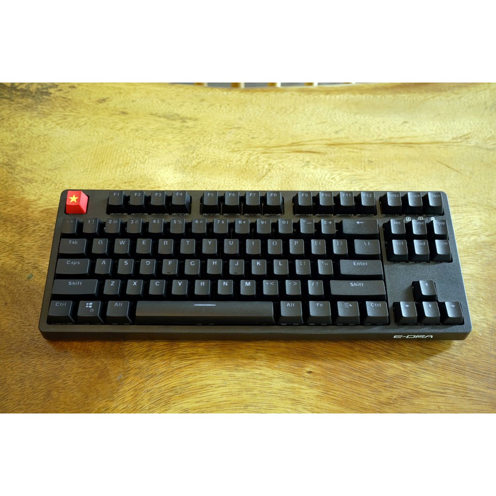 [Mã 254ELSALE giảm 7% đơn 300K] Bàn phím cơ E-Dra EK387 Huano Type C (Blue/ Brown/ Red Switch)