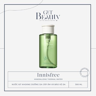 Nước tẩy trang INNISFREE green tea cleansing water 300ml TẶNG KÈM 20 MIẾNG BÔNG TẦY TRANG INNISFREE