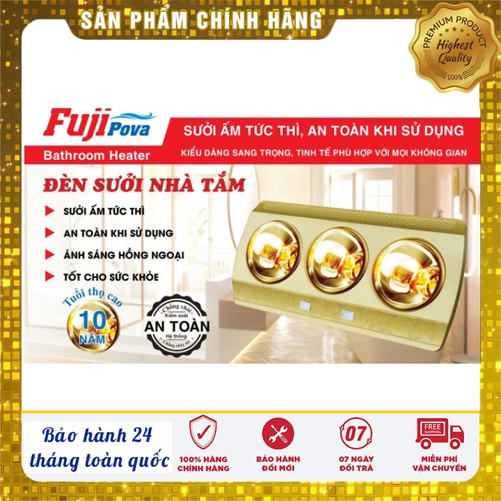 [Hỏa tốc] Đèn sưởi mùa đông - đèn sưởi nhà tắm Fuji Pova