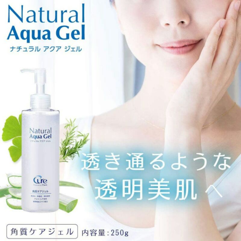 GEL TẨY DA CHẾT NATURAL AQUA 250G - CURE