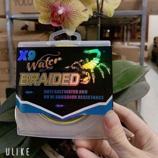 Dù pe x9 braided dài 200m bọ cạp 6 màu
