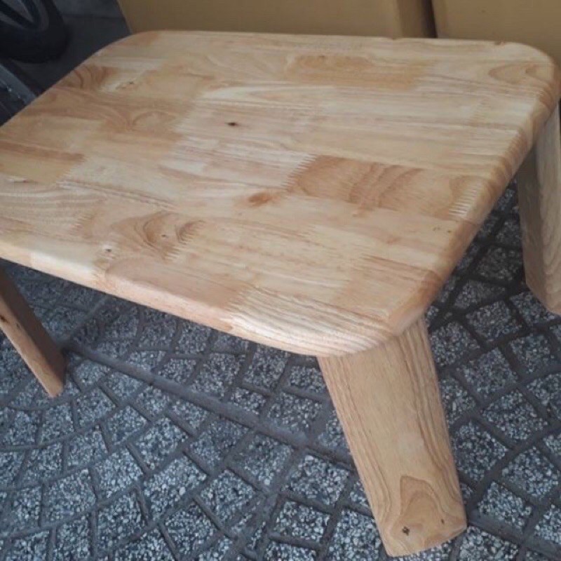 bàn gỗ tự nhiên xếp gọn gỗ cao su tự nhiên