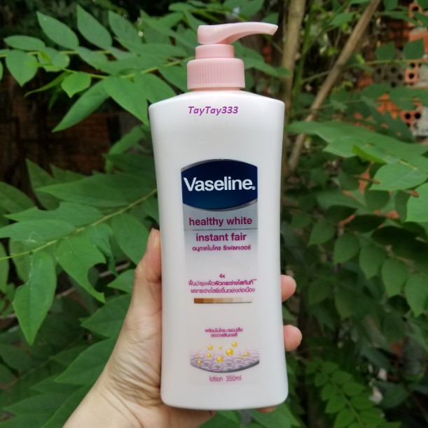 Sữa Dưỡng Thể Trắng Da Tức Thì Vaseline Instant Radiance 350ml