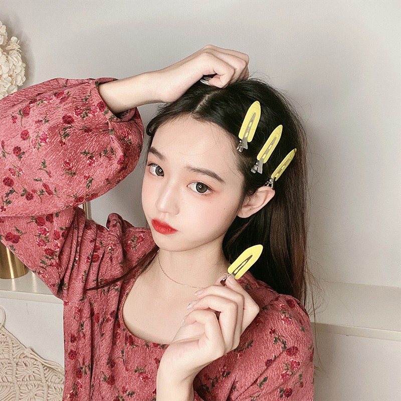 Kẹp tóc phong cách Hàn Quốc đơn giản hợp thời trang B843