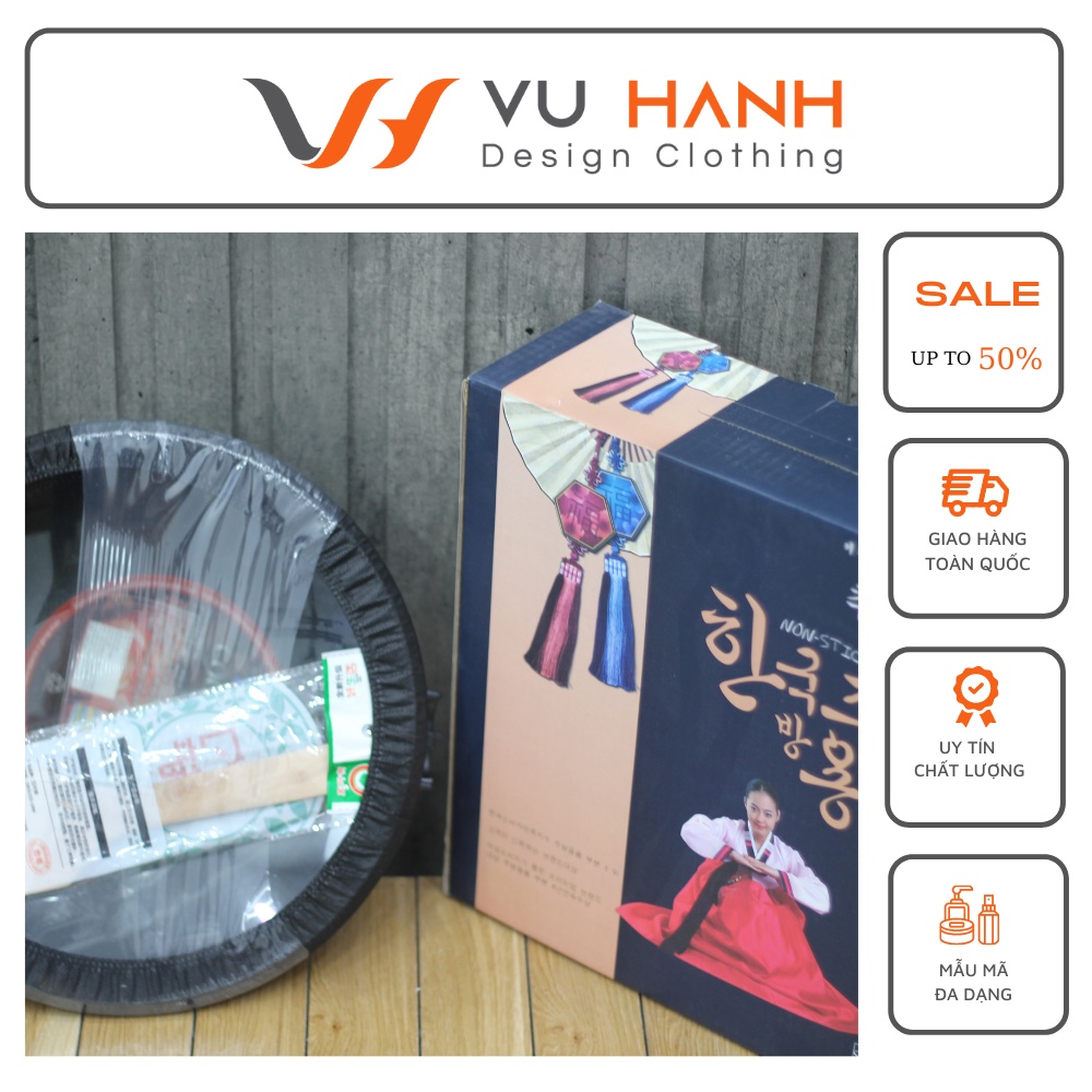 Chảo Đá Chống Dính Siêu Bền Sâu Lòng Hàn Quốc 30cm | Shop Vũ Hạnh