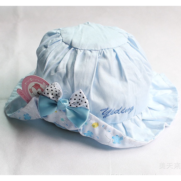 Mũ Rộng Vành Che Nắng Dễ Thương Công Chúa Dành Cho Bé Gái 1-3 Tuổi