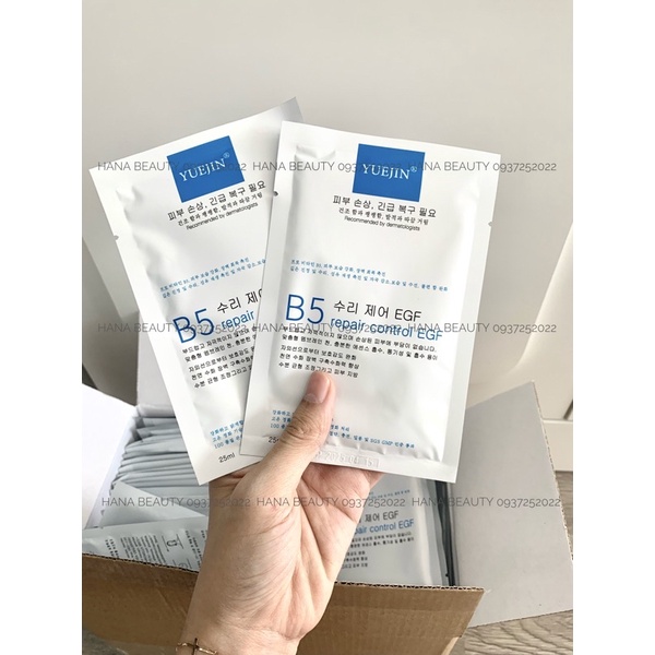 Mặt nạ cấp ẩm phục hồi B5 Yuejin Control EGF Mask