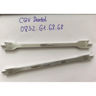 Thước định vị mắc cài 2 đầu
