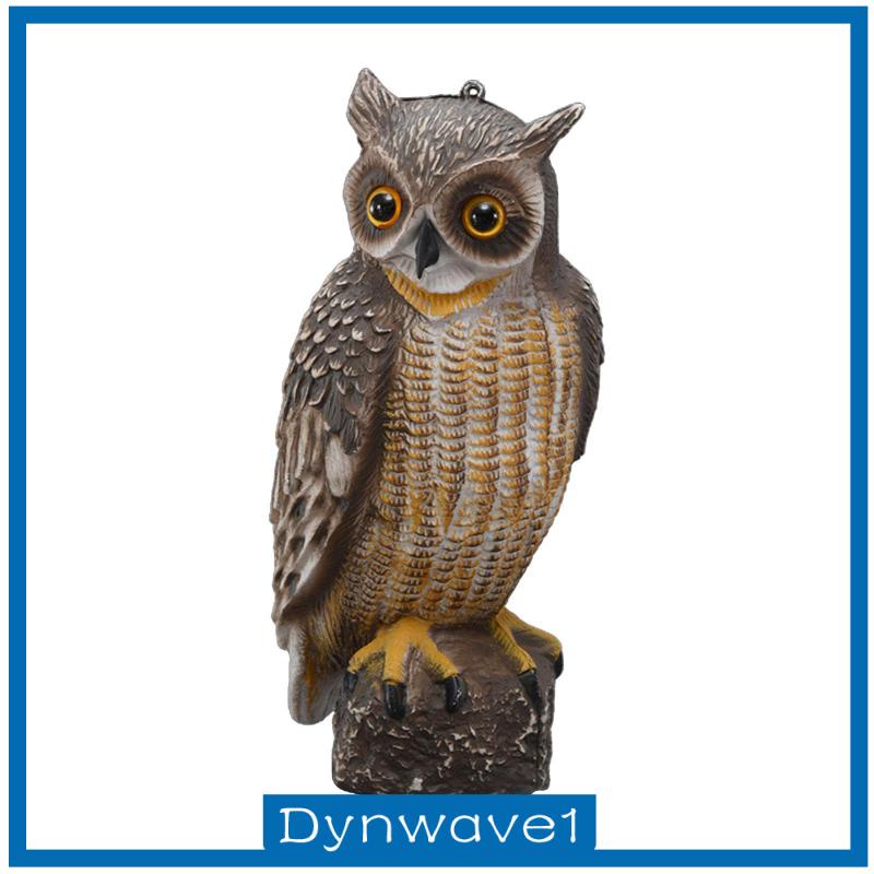 Chim Cú Sống Động Như Thật Chống Côn Trùng Trang Trí Ngoài Trời