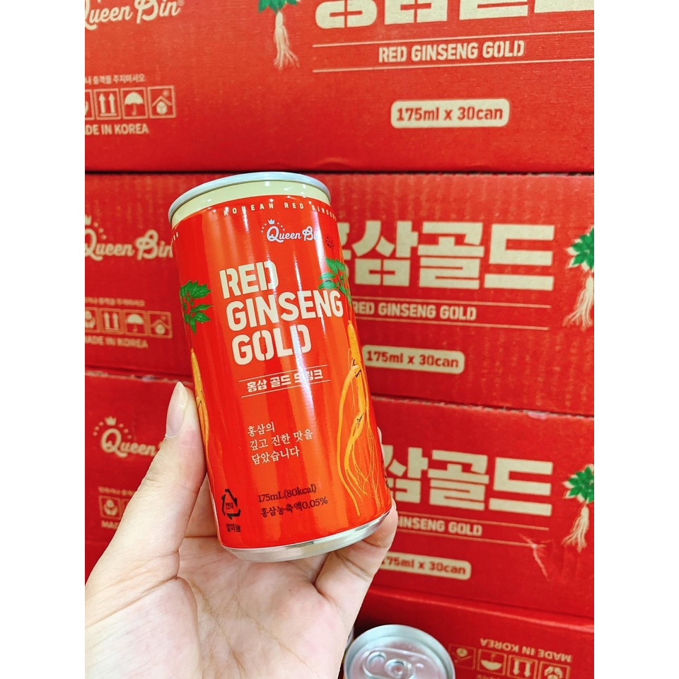 [Hàng Chính Hãng] Nước Hồng Sâm Hàn Quốc - Lon 175ml x 30Lon