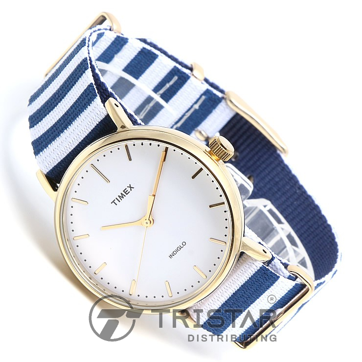 Đồng hồ Unisex Nam Nữ Timex Weekender TW2P91900 Dây Vải - Chính Hãng