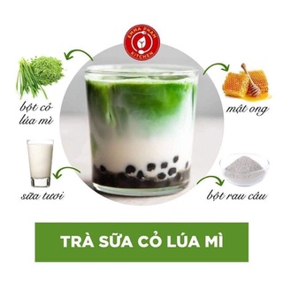 Bột cỏ lúa mì hữu cơ Dragon Superfoods