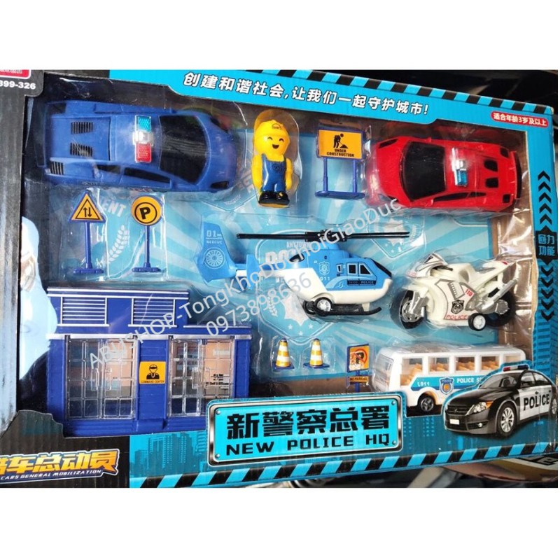 Đồ Chơi Ô Tô Xe Mô Hình Hướng NghiệpNhà Vận Hành Giao ThôngXe Kỹ Thuật Lắp GhépXếp Hình Giao Thông Trong Nhà