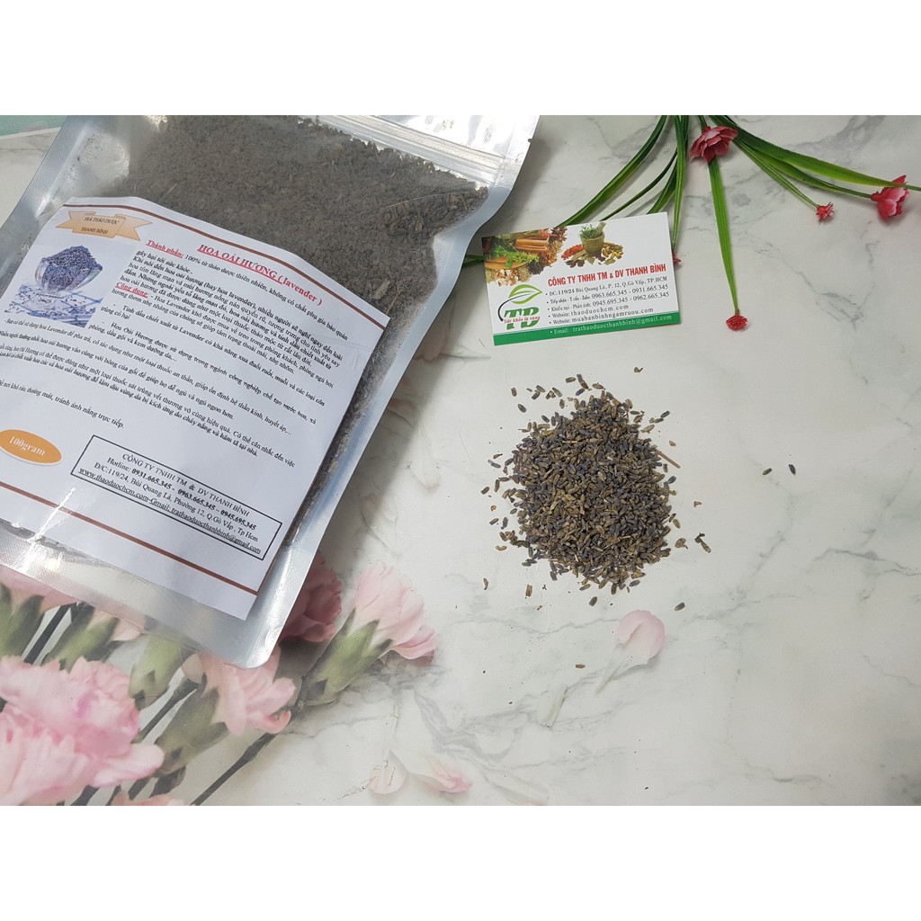 Hoa Oải Hương Khô Gói 100g