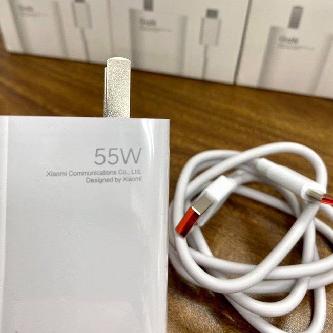 Củ sạc nhanh Xiaomi 55W - Công nghệ GaN (Xiaomi Mi 11, Mi 11 Pro, Ultra) MDY-12-EQ