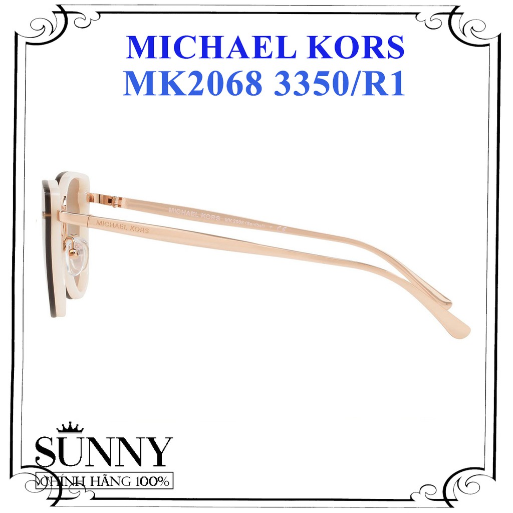 MK2068 3350/R1 - Kính mát Michael Kors chính hãng, bảo hành toàn quốc