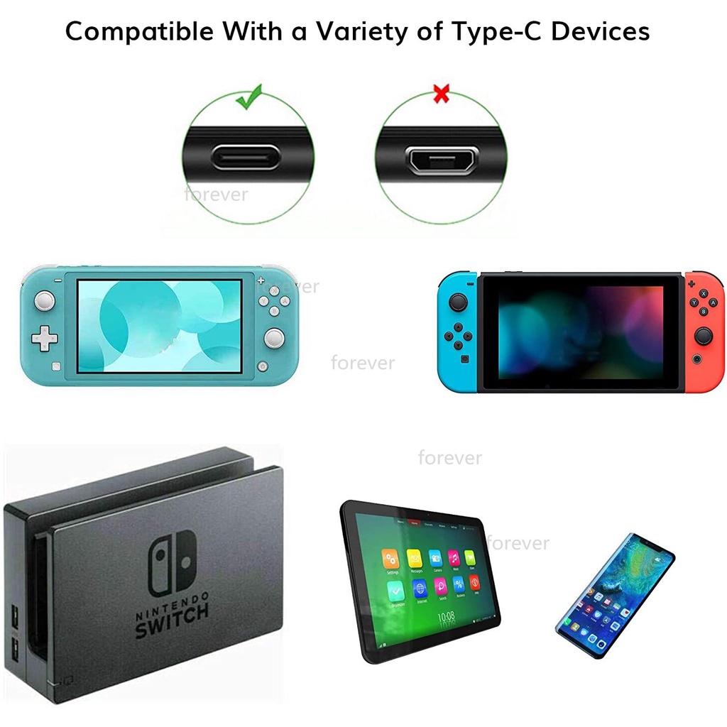 Bộ sạc nhanh 15v/ 2.6a dành cho Nintendo Switch