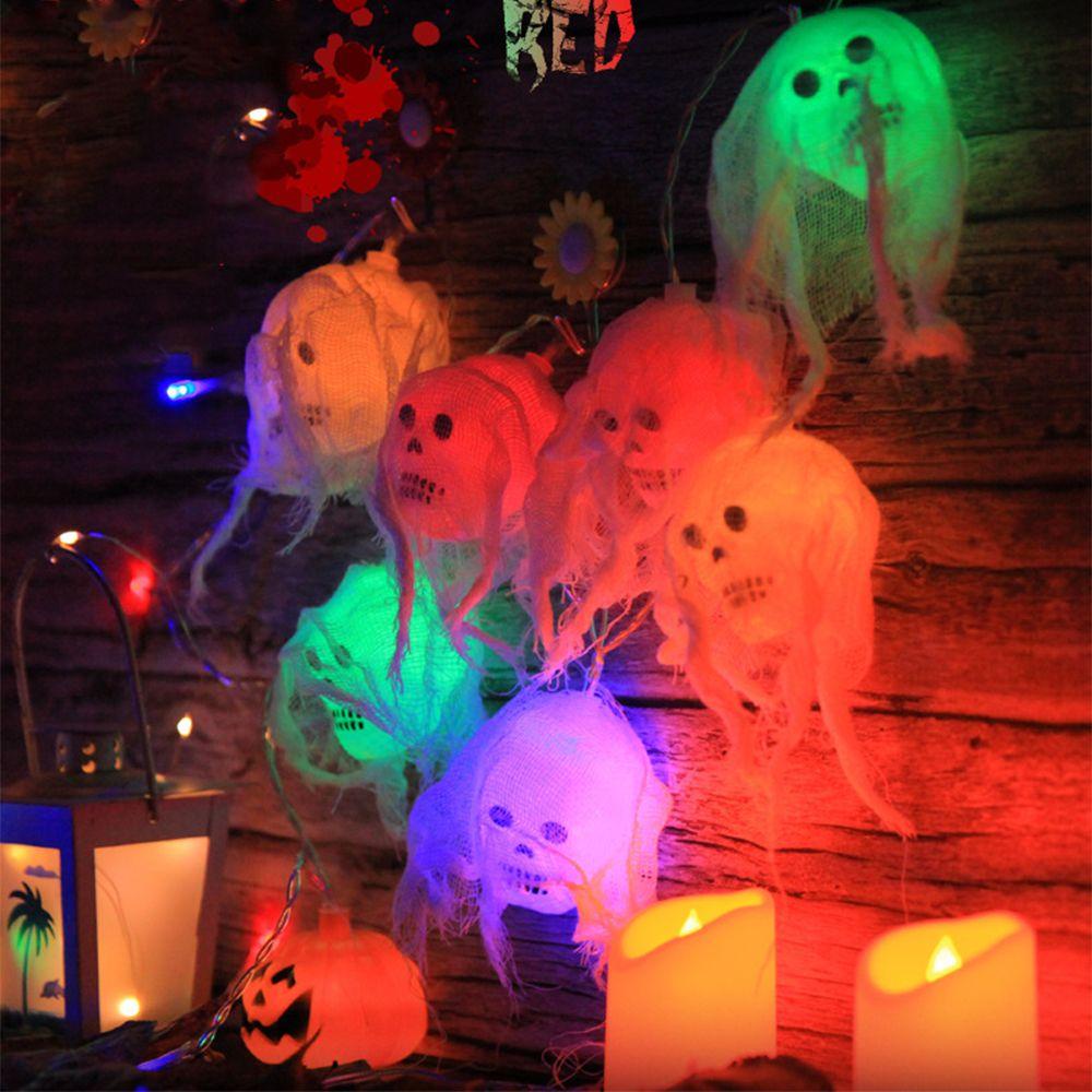 Đèn LED Hình Đầu Lâu Chống Thấm Nước Trang Trí Halloween