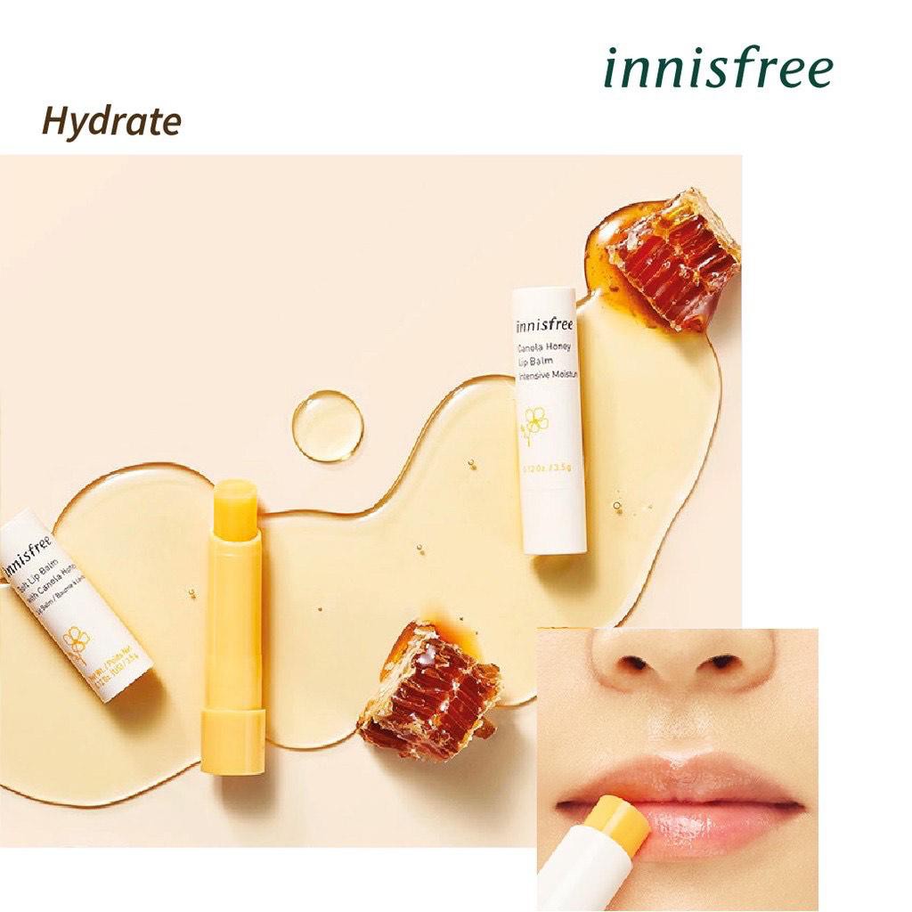 (hàng Mới Về) Son Dưỡng Môi Chiết Xuất Mật Ong Innisfree 3.5g | WebRaoVat - webraovat.net.vn