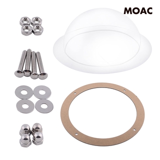 [Home Appliances]Dog Porthole Window Acrylic Dog Dome for Backyard Fence to View Outside