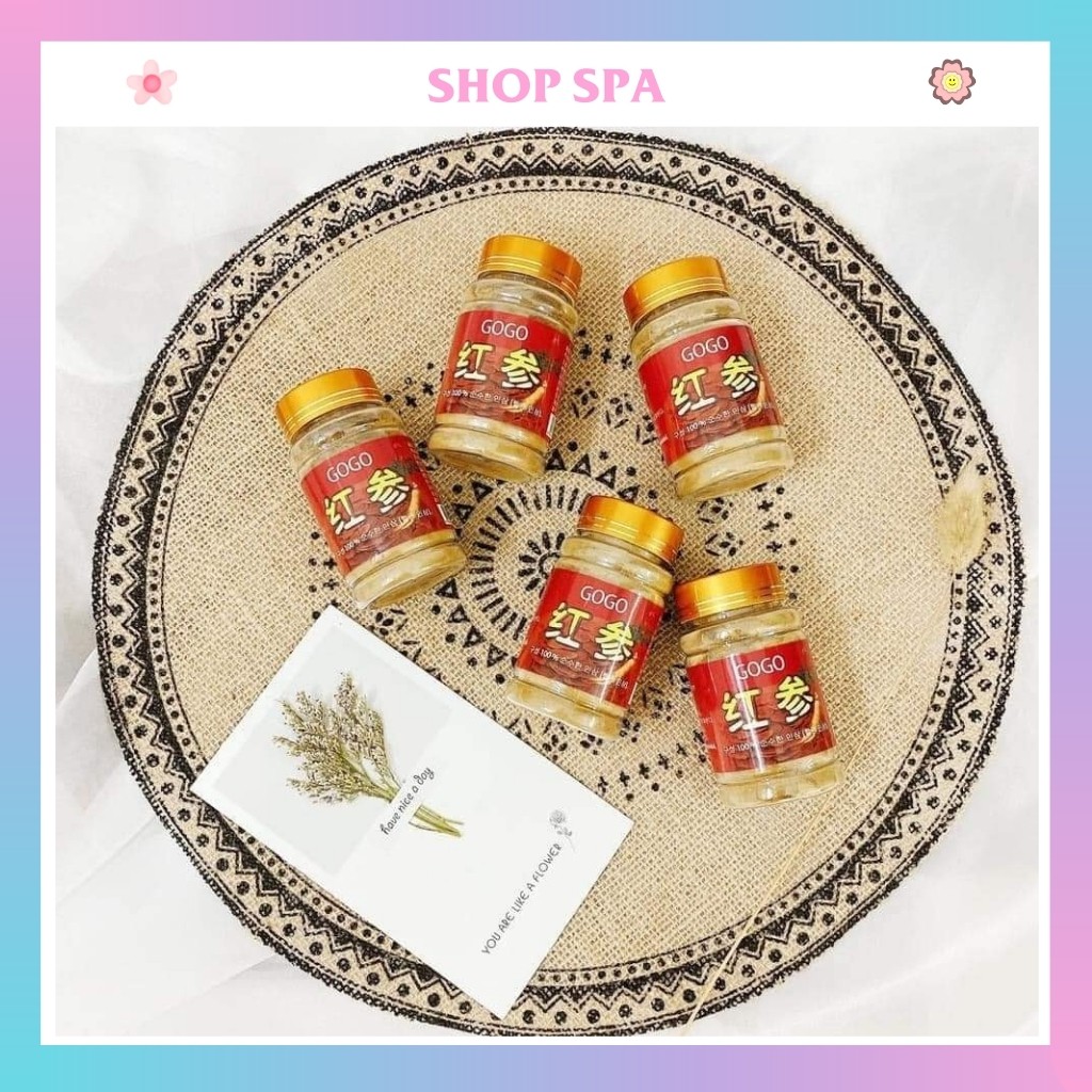 Hồng sâm gogo cấy tảo