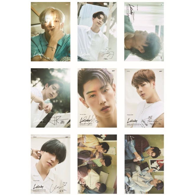 Lomo card ảnh GOT7 - PRESENT : YOU full 34 ảnh