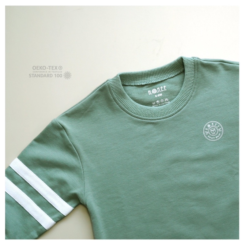 Hrnee Bộ nỉ da cá cho bé