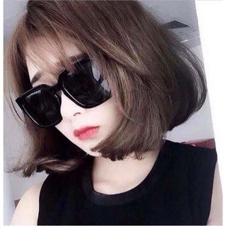MẮT KÍNH CHỮ V ĐEN TRÁNG GƯƠNG+TANG KEM TUI DUNG KINH