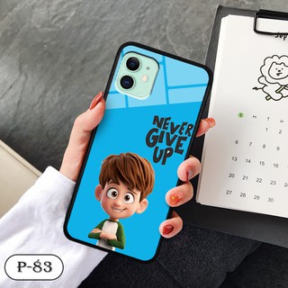 Ốp kính in hình cute Iphone 11