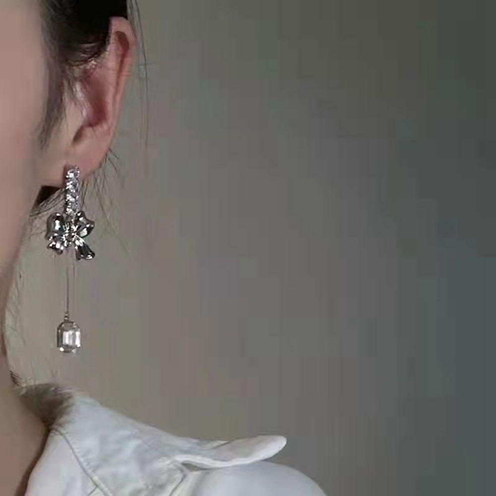 Vanes1 Bông Tai Đính Nơ Phong Cách Retro Dành Cho Nữ|Khuyên Tai Nữ Kiểu Dáng Thời Trang Thanh Lịch