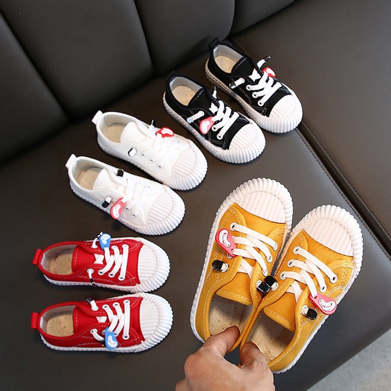 Giày Vải Canvas Cho Bé Từ 2-18 Tuổi