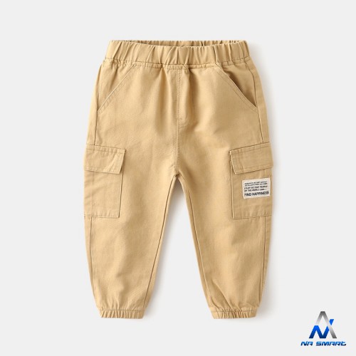 Quần Dài Kaki Jogger Cho Bé Trai Và Bé Gái size 8-23kg Kiểu Dáng Hàn Quốc