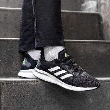 Giày Thể Thao Adidas Supernova Boost Màu Trắng Đen