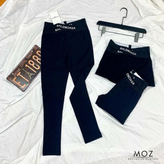 quần legging cạp chữ