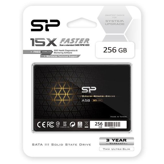 Ổ cứng SSD Silicon Power 256GB Ace SP256GBSS3A58A25 - Hàng Chính Hãng