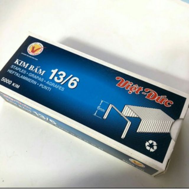 Ghim Bấm Gỗ, Ghim Chữ U Việt Đức (5000 Ghim)