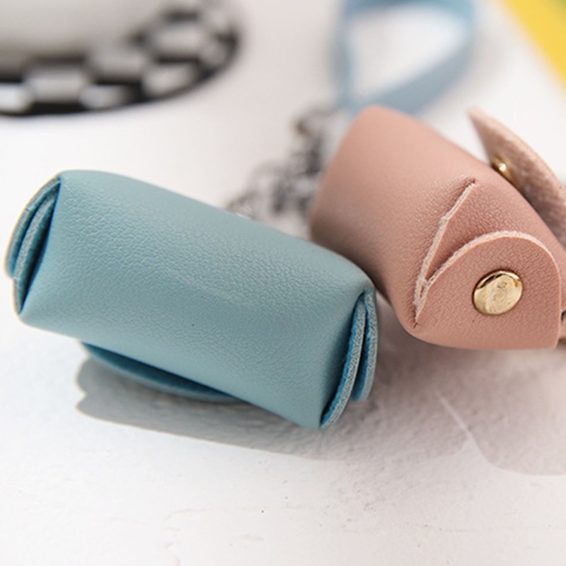 Ví Da PU Có Móc Khóa Dùng Đựng Tai Nghe / Tiền Xu Dành Cho Nữ