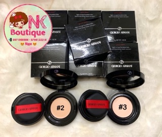 Phấn Nước/Phấn tươi Giorgio Armani Power Fabric High Coverage Foundation Balm