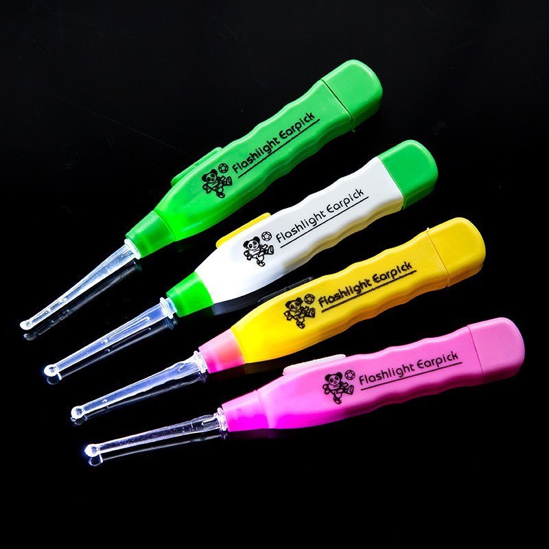 Dụng cụ lấy ráy tai cho bé hình ngộ nghĩnh có đèn phát sáng - B4
