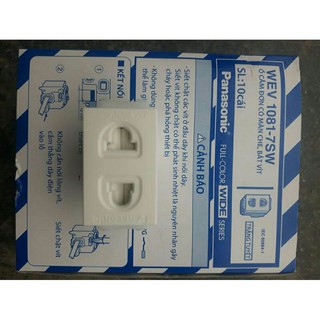 Hạt ổ cắm panasonic 1081-7sw( 1 hạt)