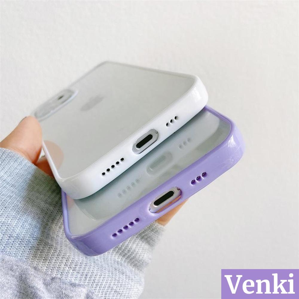 Ốp điện thoại silicon mềm trong suốt chống sốc có vòng đỡ cho iPhone 13 Pro Max 12 Pro Max 11 Pro Max 7 Plus 12 7 Max | BigBuy360 - bigbuy360.vn