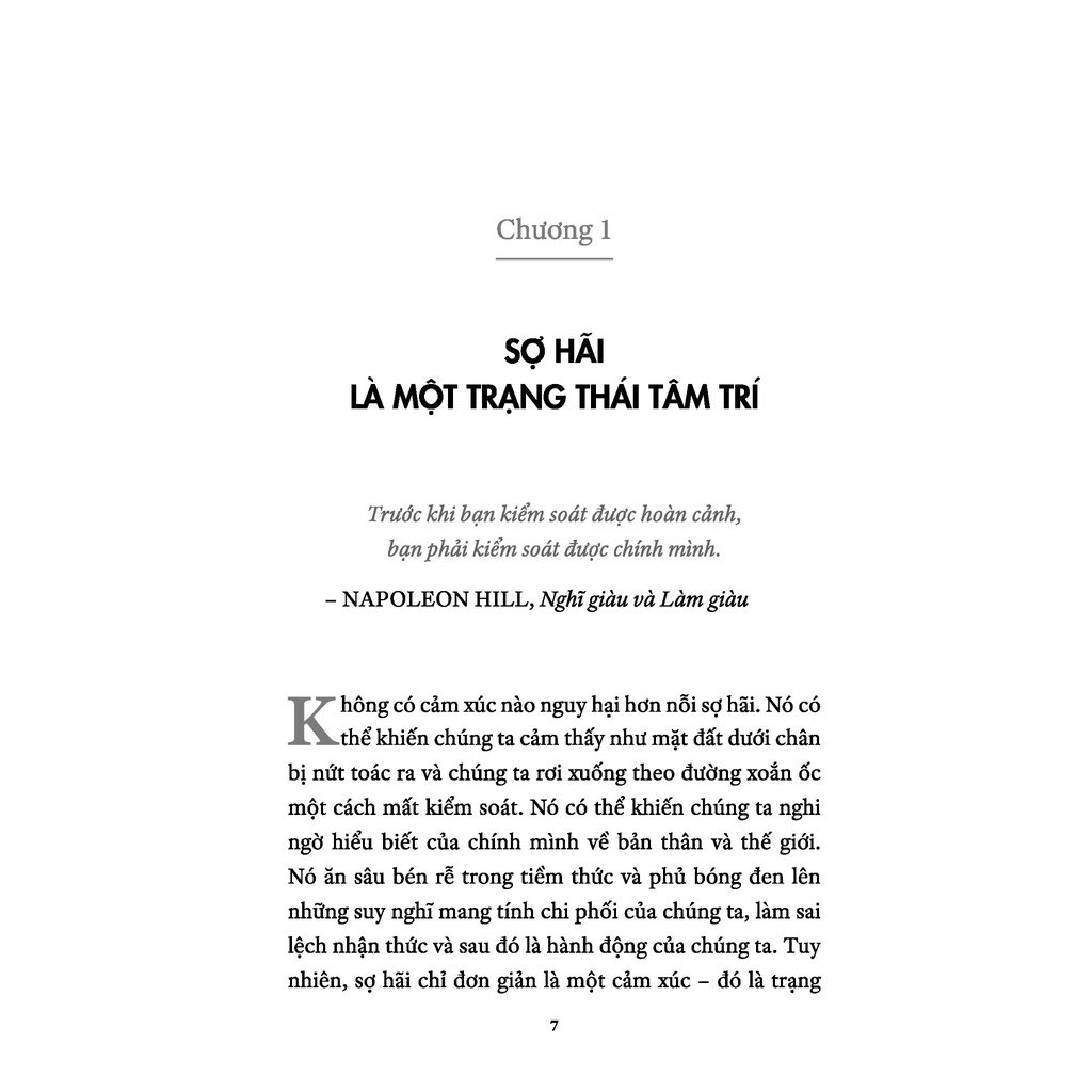 Sách - Thoát Khỏi Những Nỗi Sợ Hãi Của Bạn - Để Tiến Bước Tới Thành Công