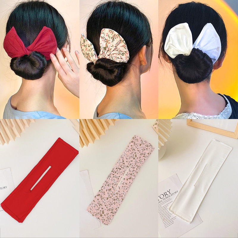 Kẹp Tóc Đính Nơ Và Quả Cầu Xinh Xắn Phong Cách Hàn Quốc Dành Cho Nữ