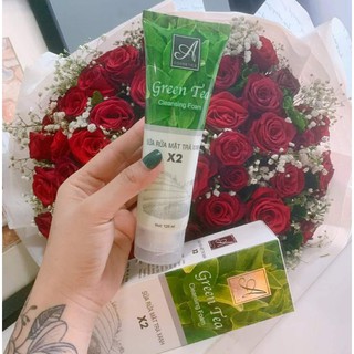 Sữa Rửa Mặt Trà Xanh X2 Acosmetics Chính Hãng