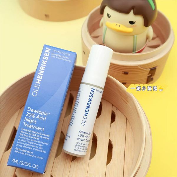 Serum tái tạo da OLEHENRIKSEN Dewtopia 20% Acid Night Treatment