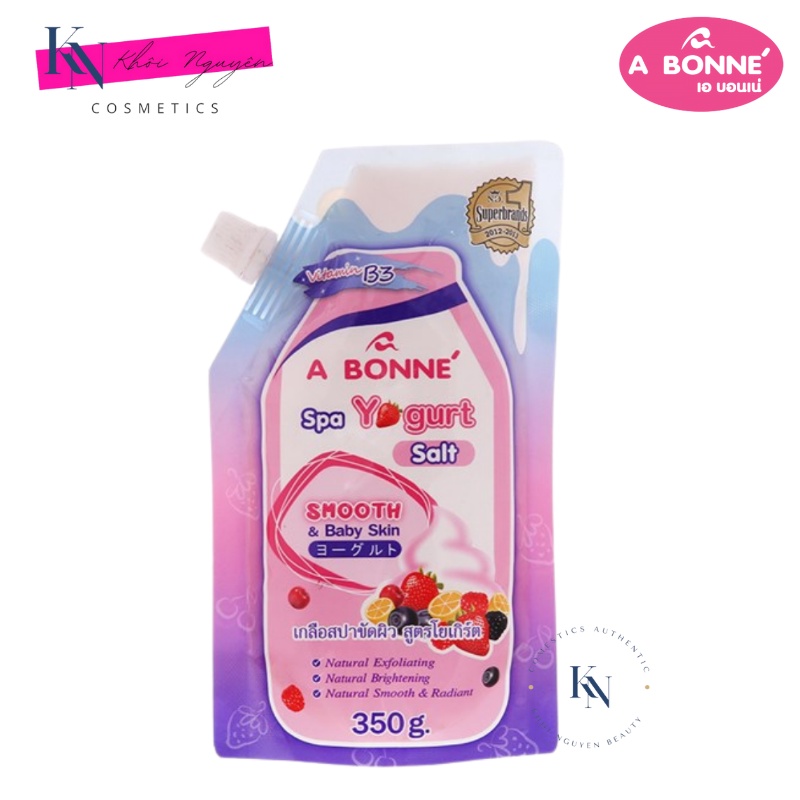 Muối Tắm Sữa Bò Tẩy Tế Bào Chết  A Bonne Spa Milk Salt 350g Thái Lan